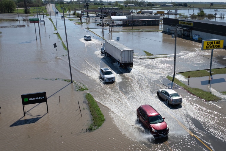 Image: Storms Bring Powerful Winds, Tornadoes, And Potentially Catastrophic Rainfall To Central U.S.