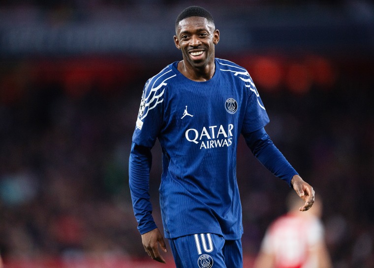 Ousmane Dembélé had 21 goals during the domestic season for PSG.