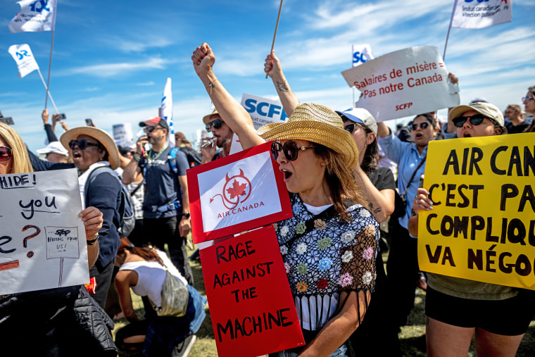 Air Canada Pulls Forecast, Citing Flight Attendants' Strike