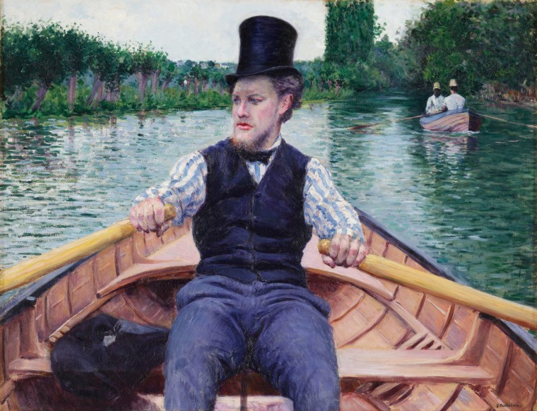 "Boat Party" painting