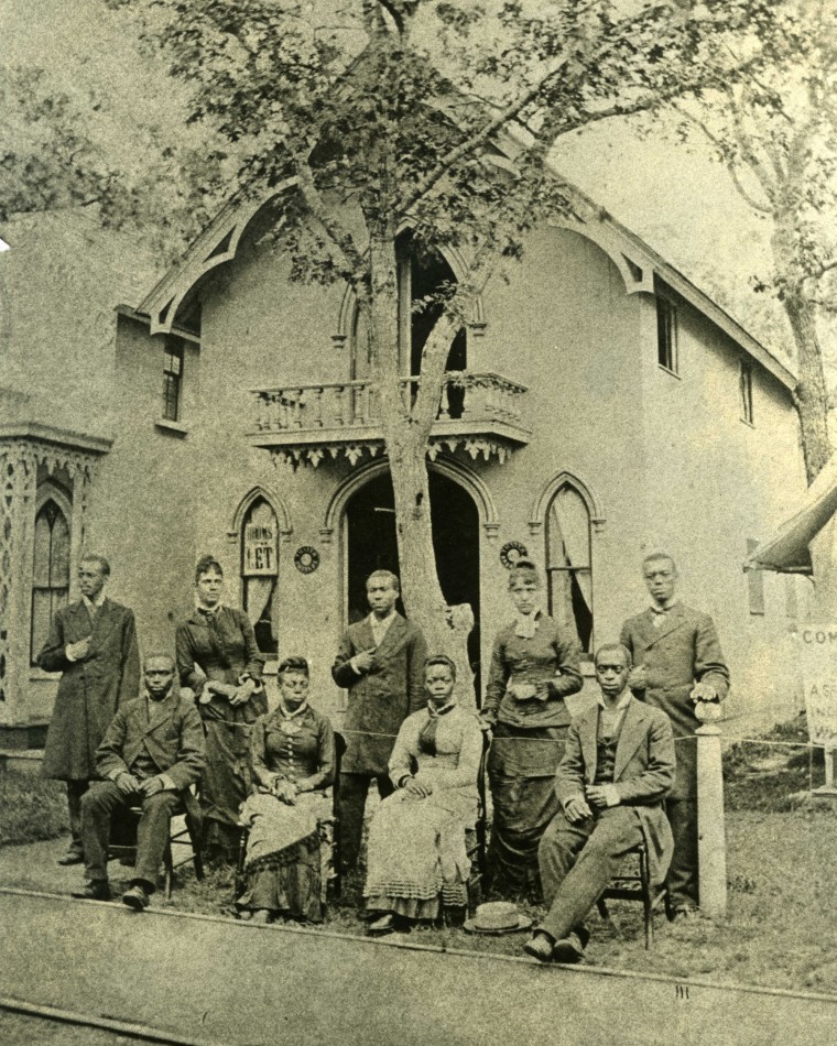 Shearer Cottage, Oak Bluffs, in the 1910s-1930s, plus other Black summer residents.
