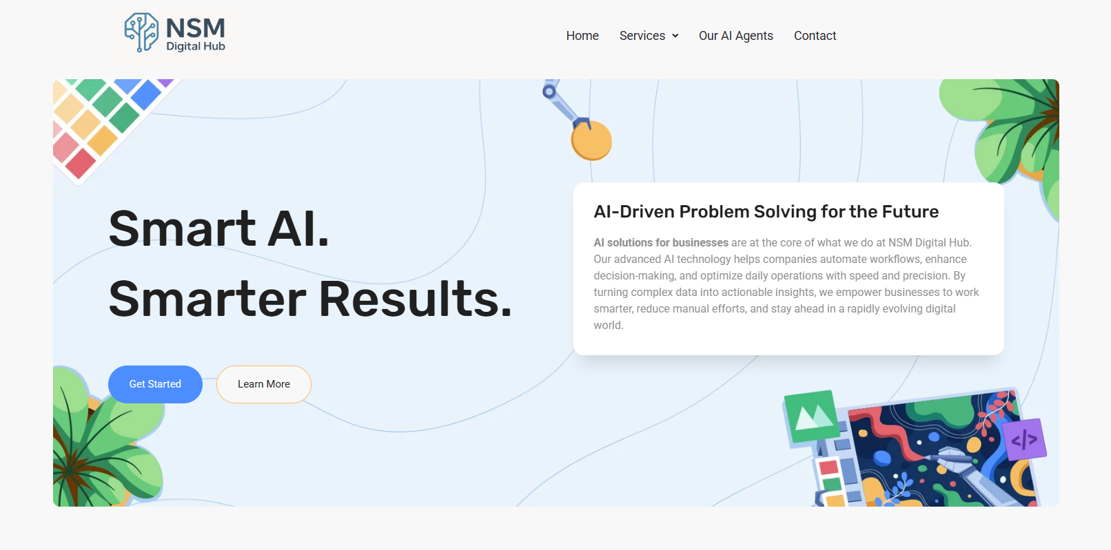 NSM Digital Hub: Empowering Businesses with AI & Custom Software for Tomorrow’s Challenges 1 NSM Digital Hub - Empowering Businesses with AI